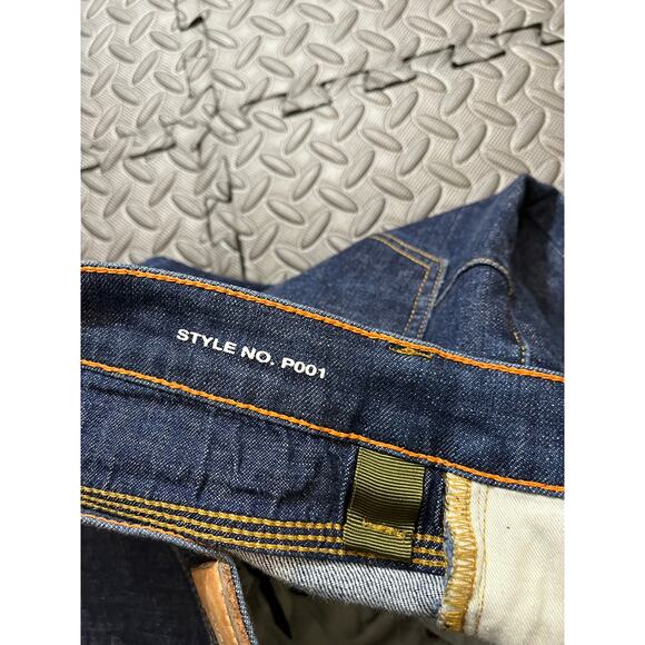 Purple Brand P001 Skinny Exposed Hem Dark Wash‎ Jeans Mens Size 36 Streetwear - Picture 5 of 13